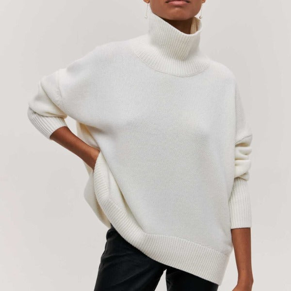 Maison-Blanche-Paris™ - Pull à Col Montant