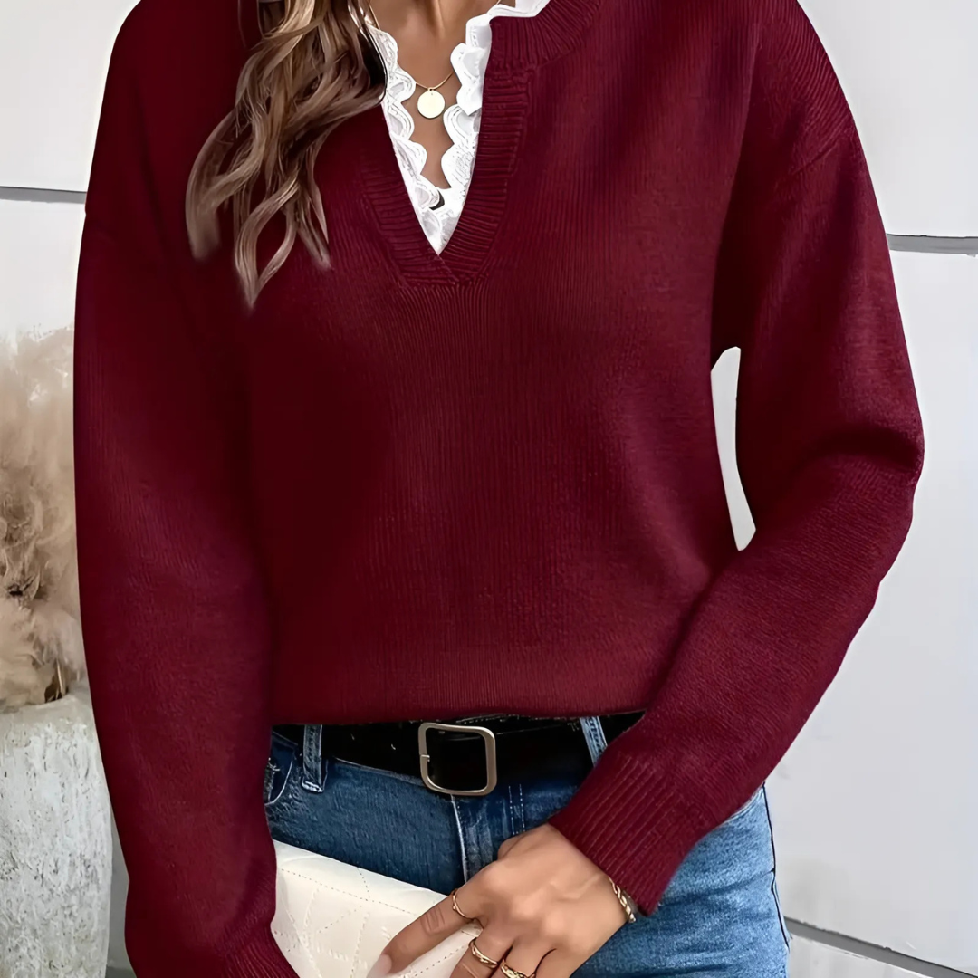 Maison-Blanche-Paris™ | Pull Élégance Désirée