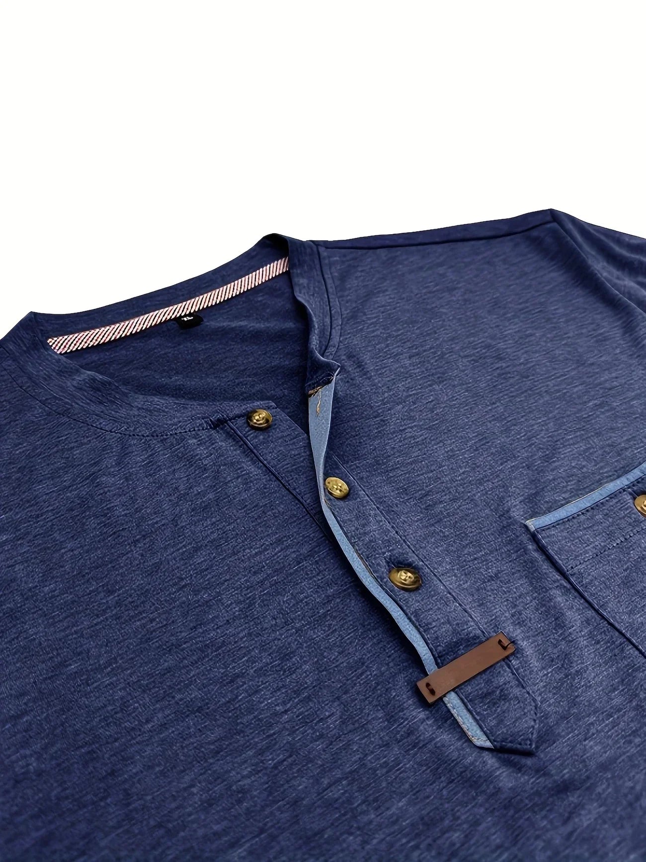 Maison-Blanche-Paris™ | T-shirt col rond élégant avec poche