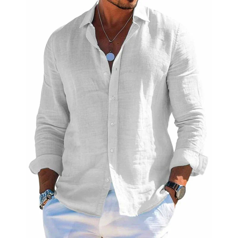 Maison-Blanche-Paris™ - Chemise élégante en tissu respirant