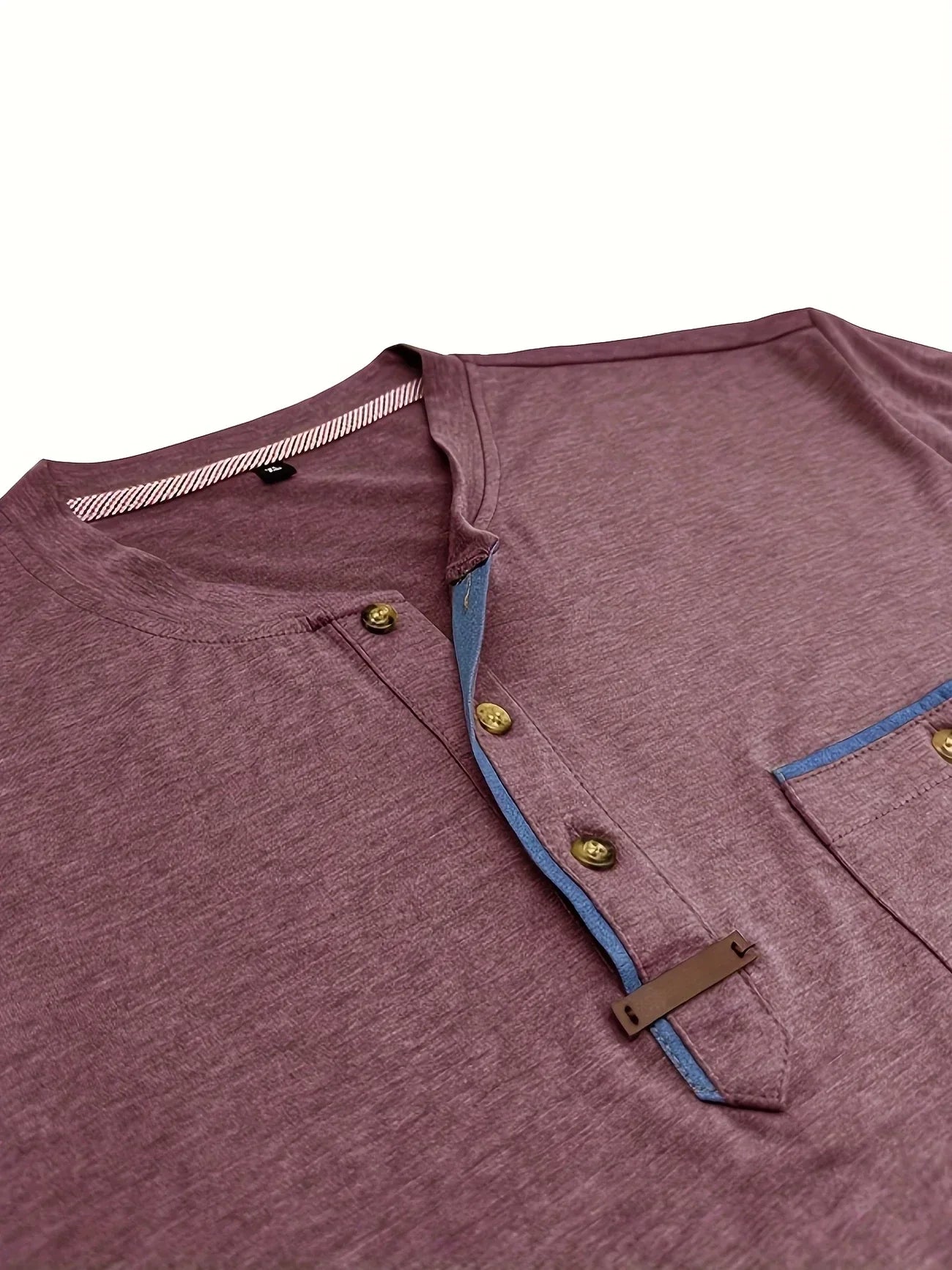 Maison-Blanche-Paris™ | T-shirt col rond élégant avec poche