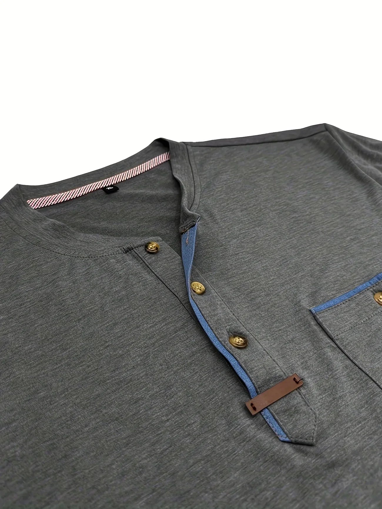Maison-Blanche-Paris™ | T-shirt col rond élégant avec poche