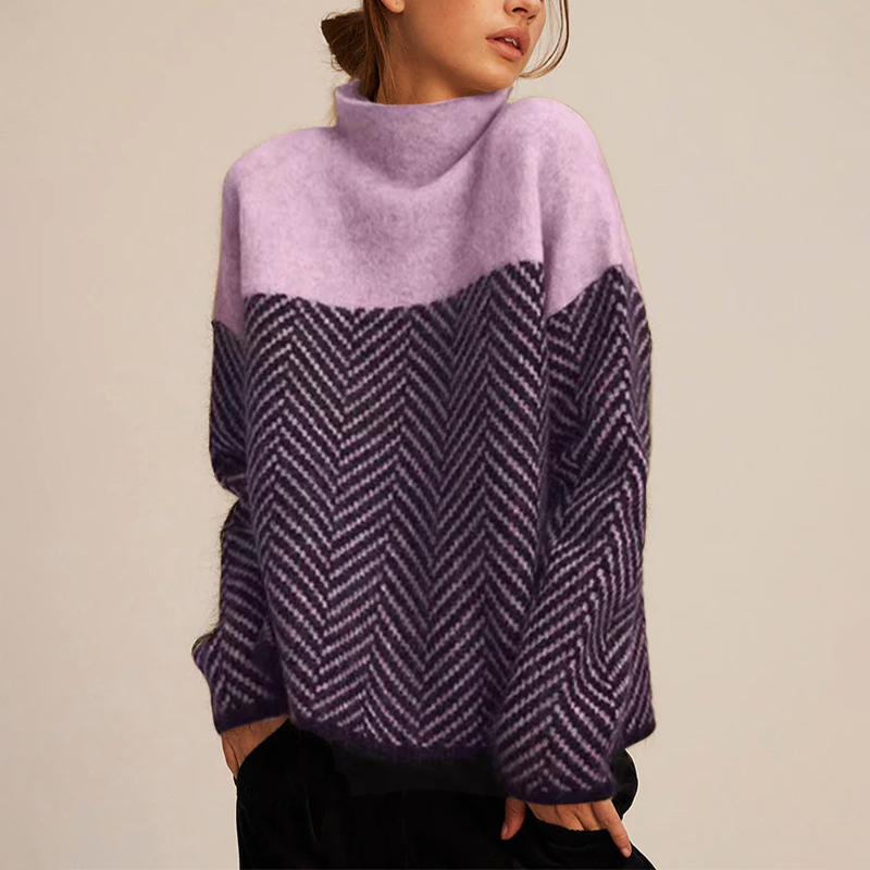 Maison-Blanche-Paris™ - Pull à Col Roulé De Luxe