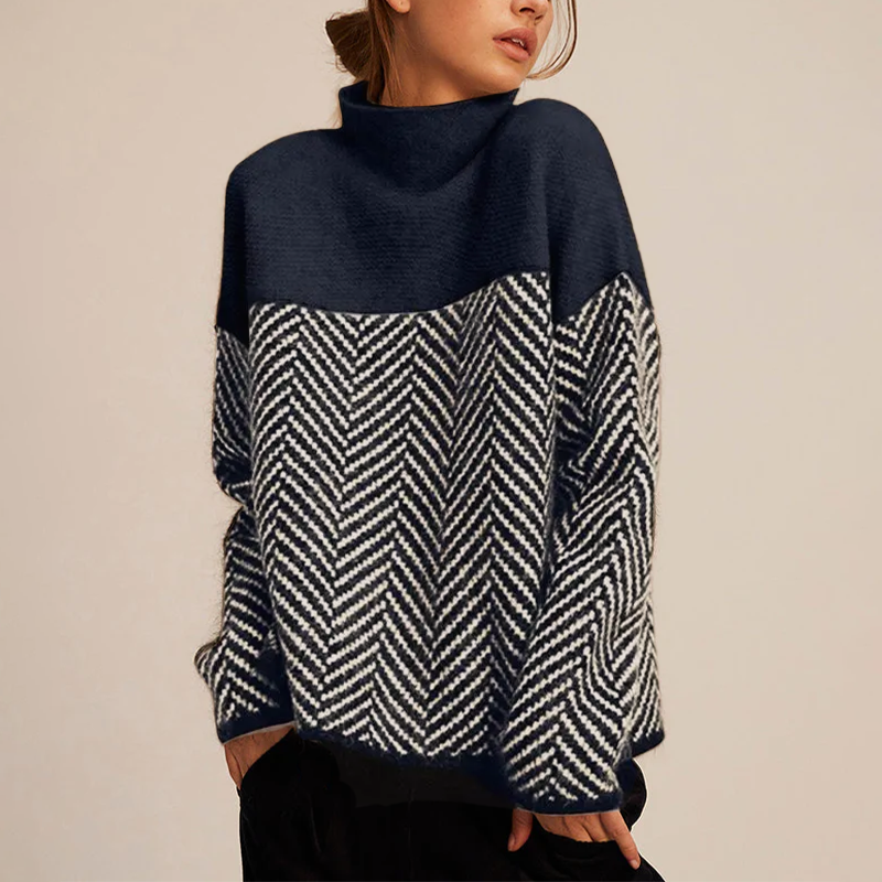 Maison-Blanche-Paris™ - Pull à Col Roulé De Luxe