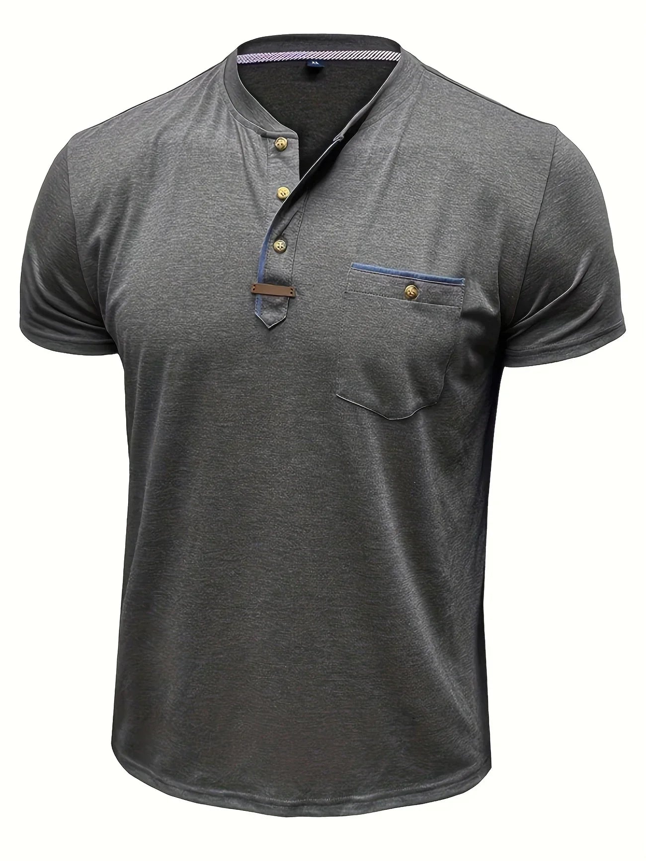 Maison-Blanche-Paris™ | T-shirt col rond élégant avec poche