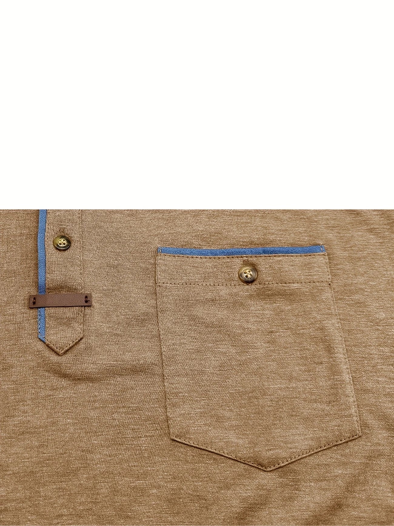 Maison-Blanche-Paris™ | T-shirt col rond élégant avec poche