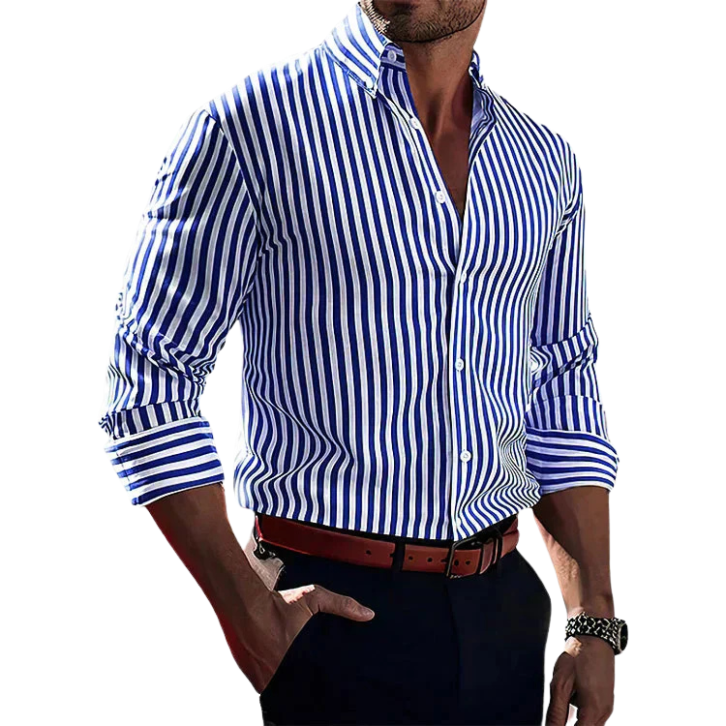 Maison-Blanche-Paris™ - Chemise Confidence à rayures