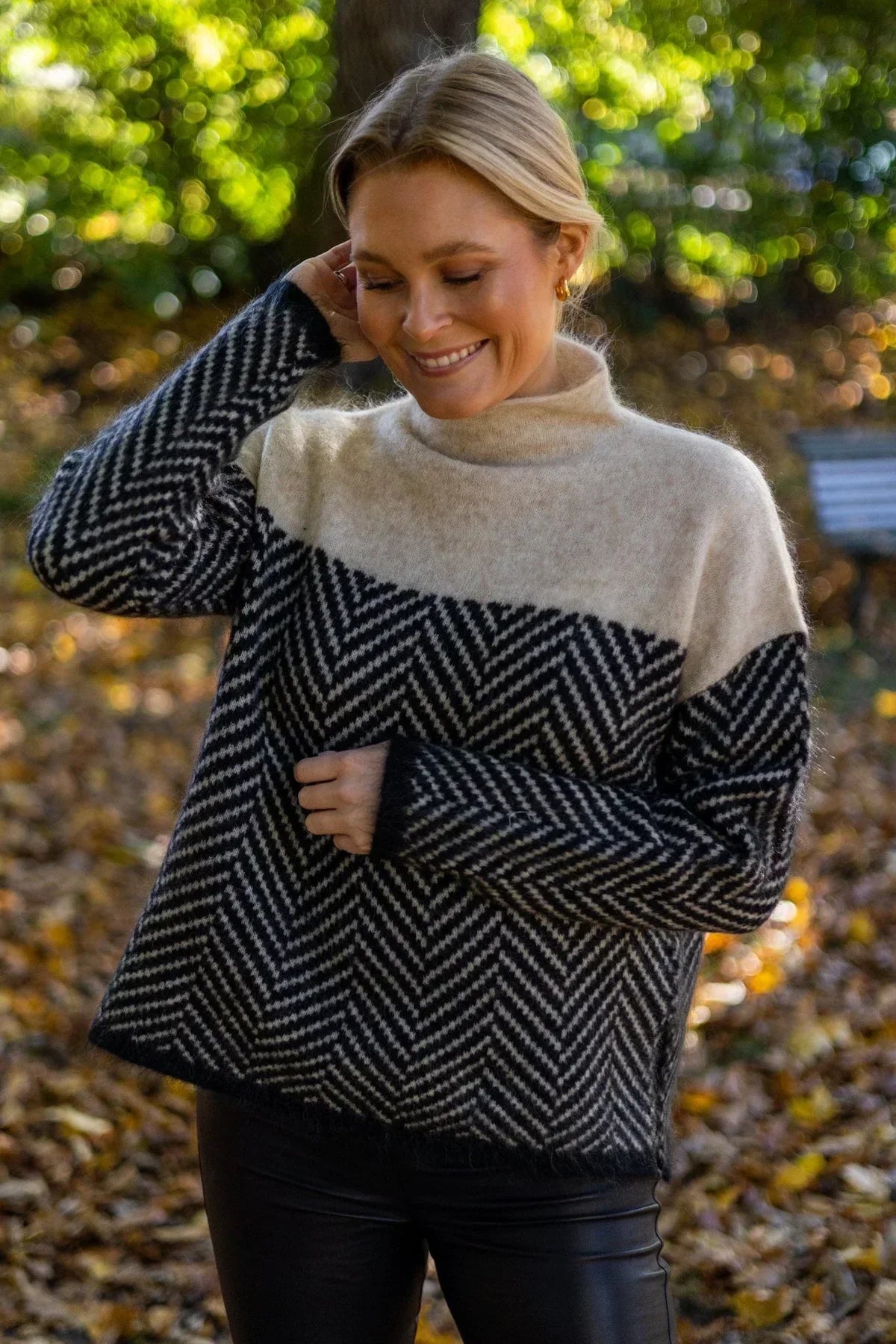 Maison-Blanche-Paris™ - Pull à Col Roulé De Luxe