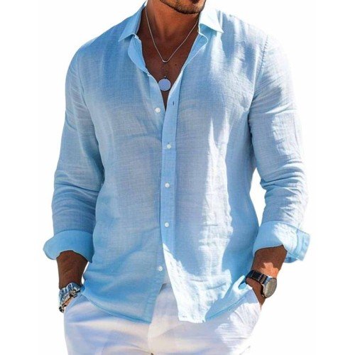 Maison-Blanche-Paris™ - Chemise élégante en tissu respirant
