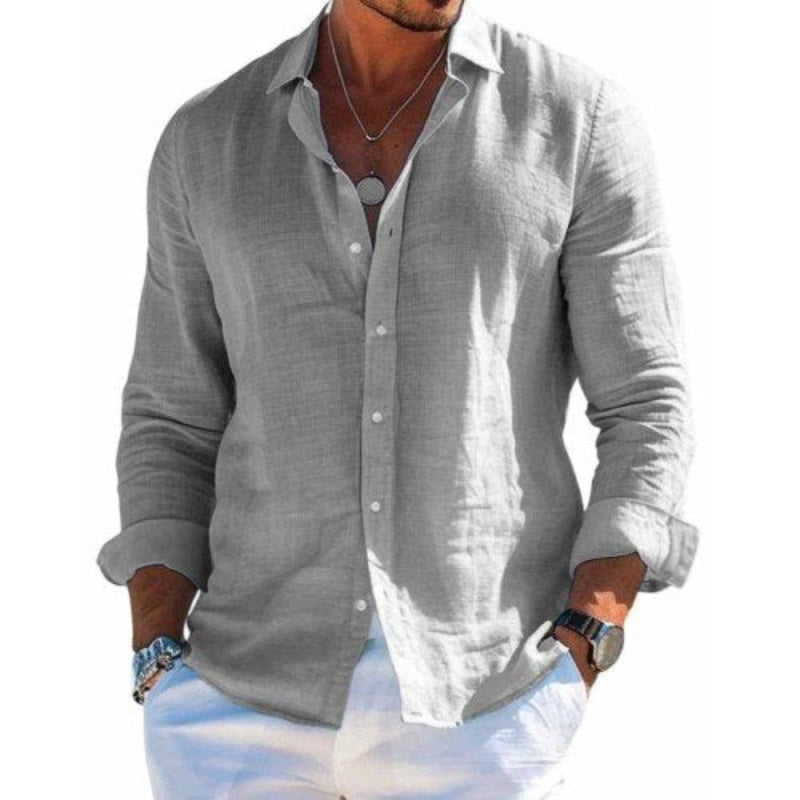 Maison-Blanche-Paris™ - Chemise élégante en tissu respirant
