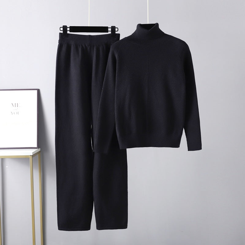 Maison-Blanche-Paris™ | Ensemble deux pièces Lounge en tricot torsadé