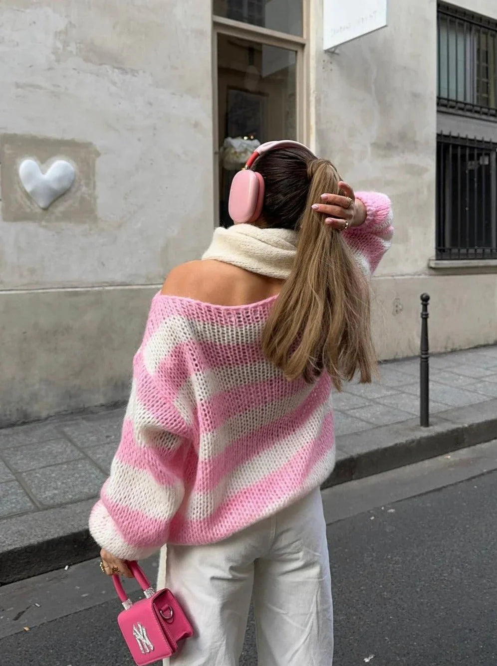 Maison-Blanche-Paris – Pull Rayé