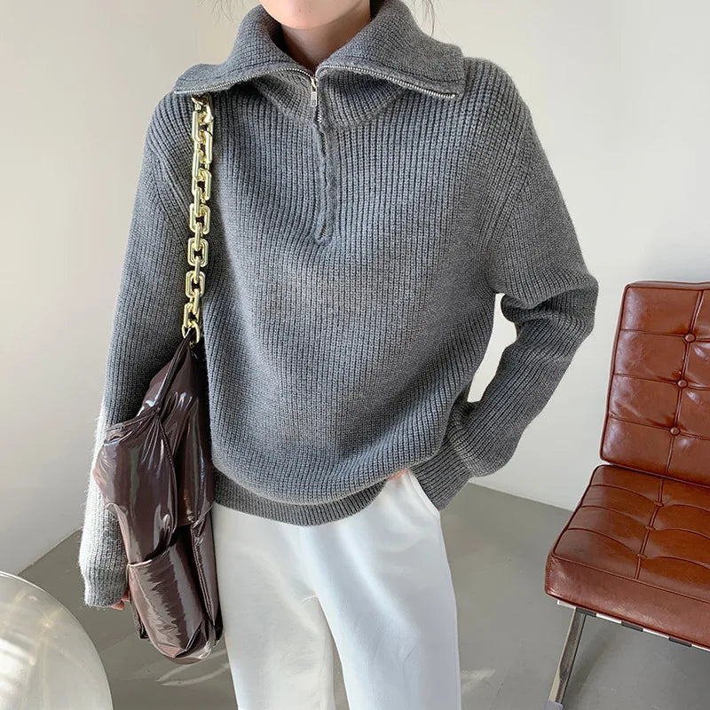 Maison-Blanche-Paris | Pull-Over Zippé