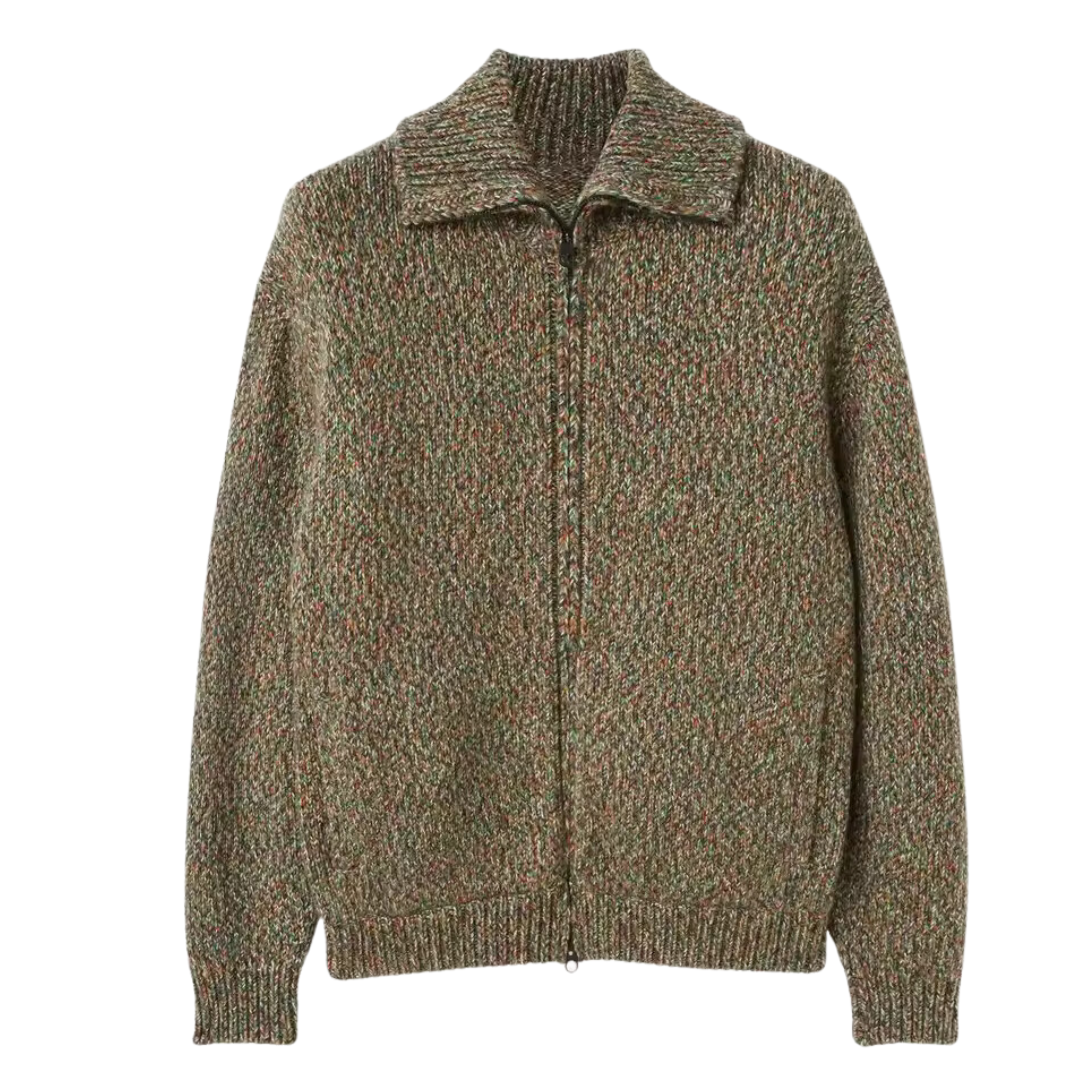 Maison-Blanche-Paris™ | BOMBER ZIPPÉ EN LAINE D'ALPAGA